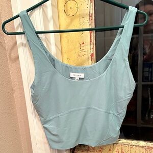 Better Be Sky Blue Sleeveless Top